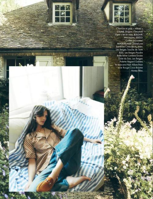 Marine Vacht in Elle France magazine, July 2025 3