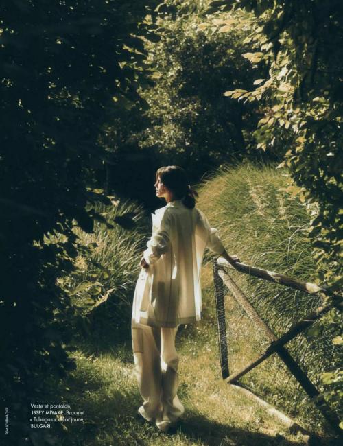 Marine Vacht in Elle France magazine, July 2025 4