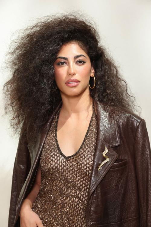 Mina El Hammani at Amiri Menswear Paris Fashion Week, June 2025 1