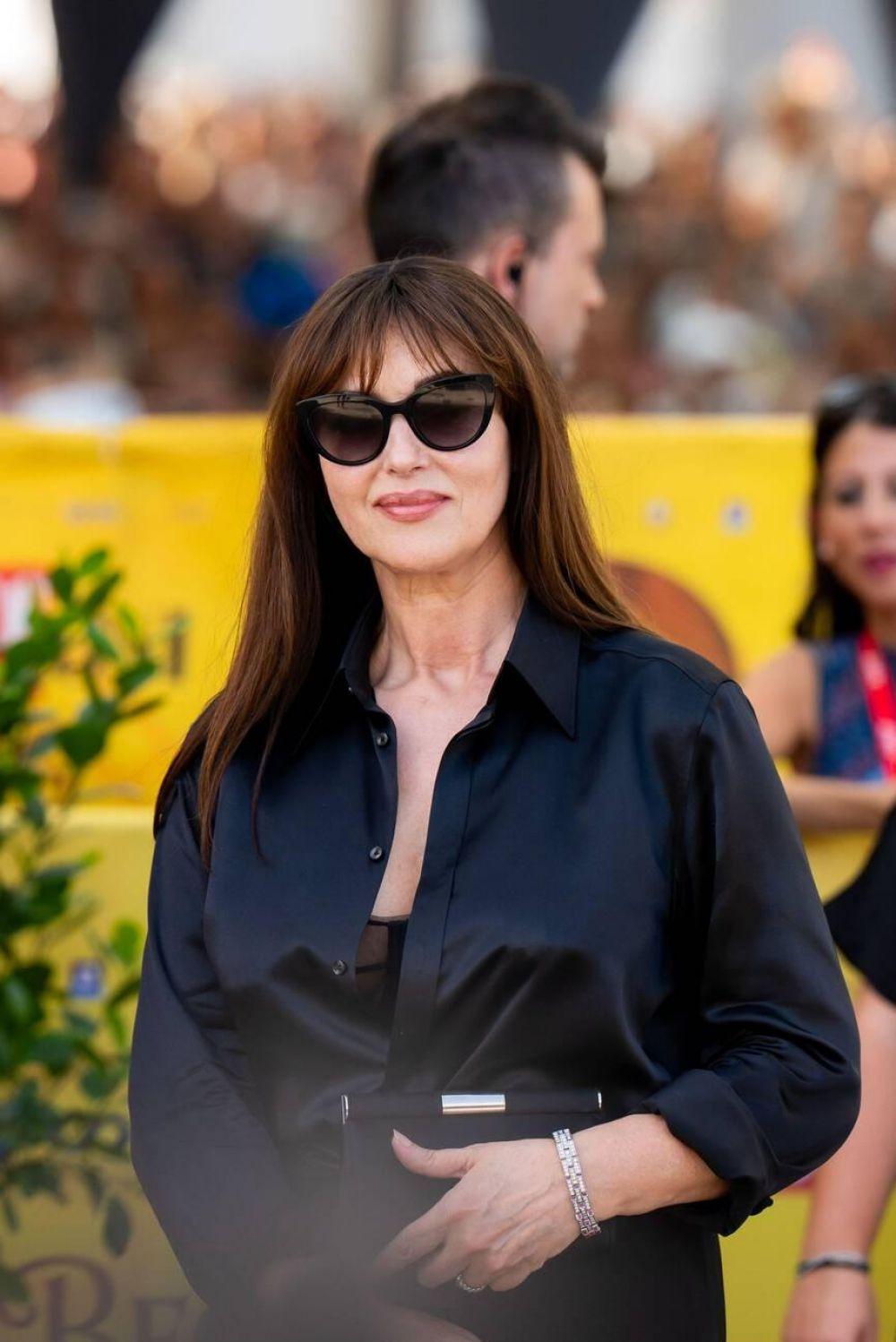 Monica Bellucci Giffoni Film Festival Photocall, July 2025