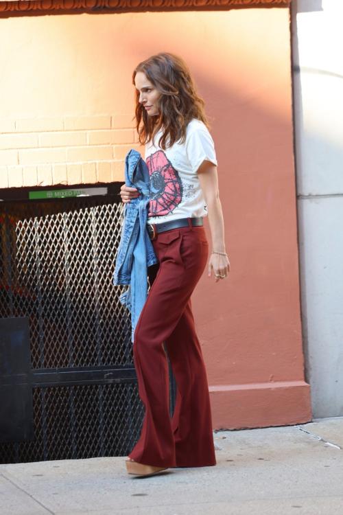 Natalie Portman on Set of Good Sex NYC, August 2025 9