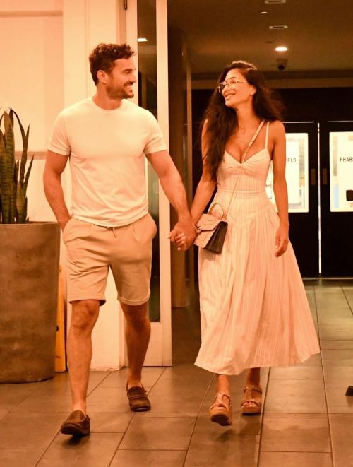 Nicole Scherzinger & Thom Evans dinner Beverly Hills, August 2025