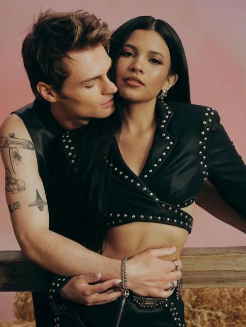 Nikki Rodriguez for Netflix My Life With the Walter Boys shoot, August 2025 1