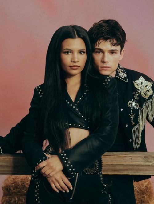 Nikki Rodriguez for Netflix My Life With the Walter Boys shoot, August 2025 3