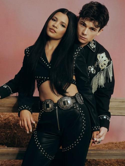 Nikki Rodriguez for Netflix My Life With the Walter Boys shoot, August 2025 4