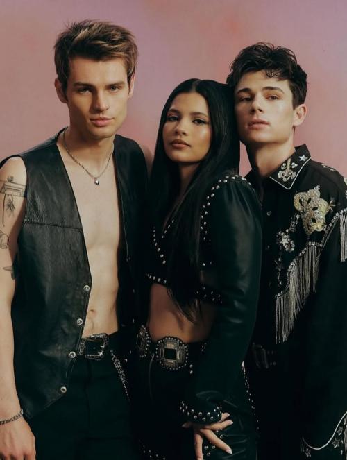 Nikki Rodriguez for Netflix My Life With the Walter Boys shoot, August 2025 6