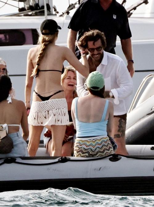 Olivia Attwood in bikini at boat party Formentera, August 2025 3
