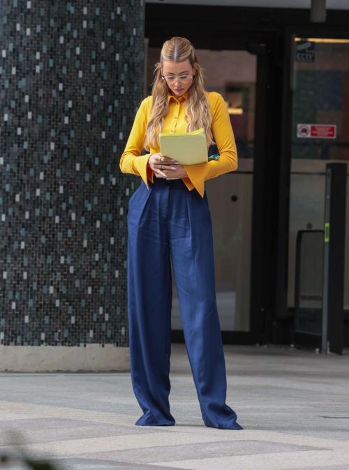 Olivia Attwood leaves ITV Studios in London