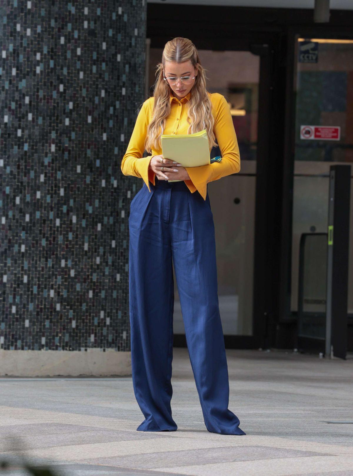 Olivia Attwood leaves ITV Studios in London