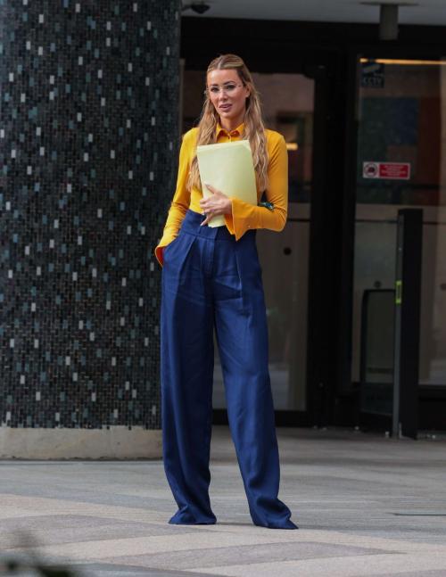 Olivia Attwood leaves ITV Studios in London 4