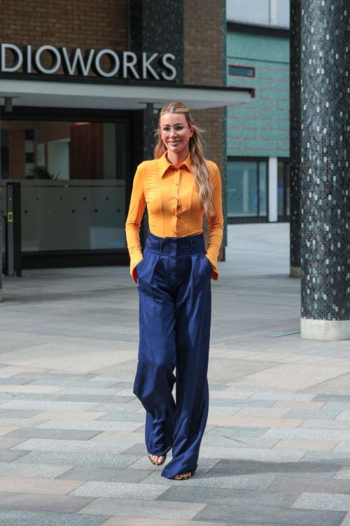 Olivia Attwood leaves ITV Studios in London 5