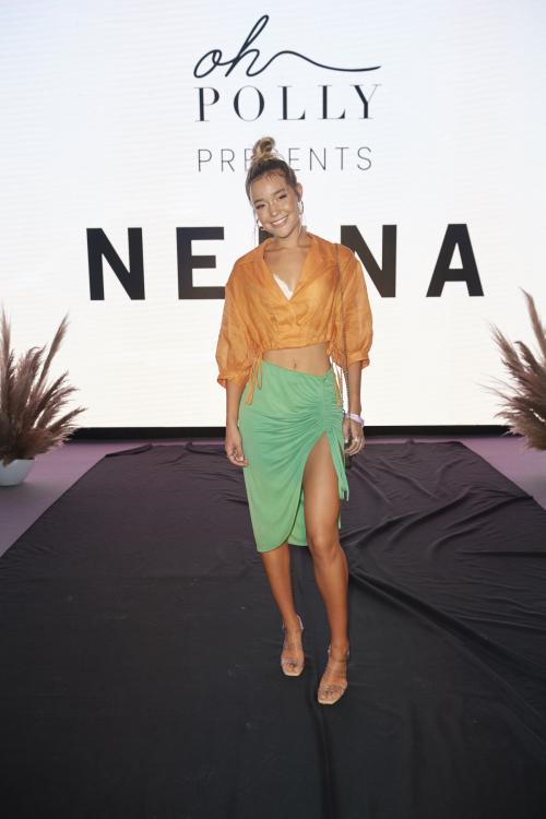 Olivia Ponton at Neena Swim Show Miami Swim Week, July 2021