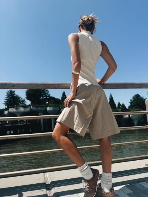 Olivia Ponton Tory Burch sneakers, August 2025 1