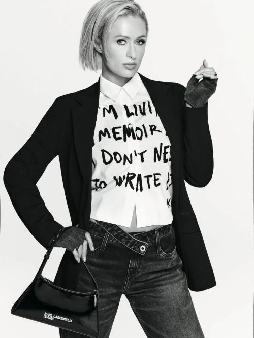 Paris Hilton for Karl Lagerfeld Fall/Winter 2025 campaign
