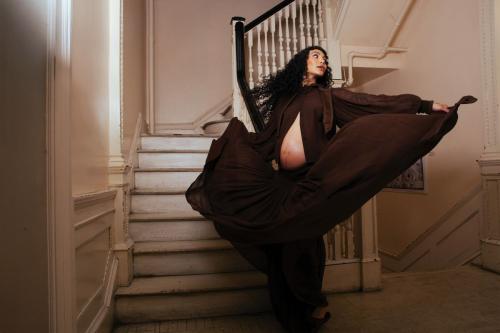 Pregnant Sophia Roe Flaunt Magazine Shoot, July 2025 2
