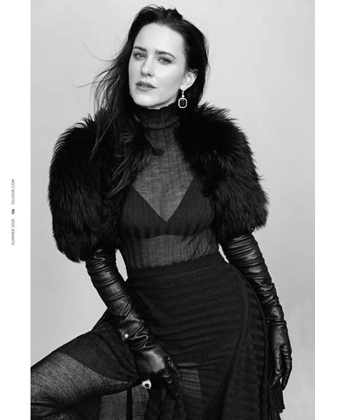 Rachel Brosnahan DuJour Magazine Feature, Summer 2025 10