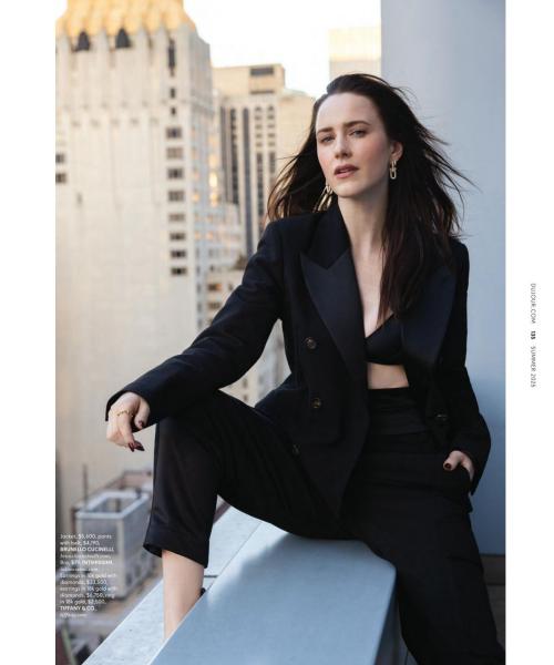 Rachel Brosnahan DuJour Magazine Feature, Summer 2025 11