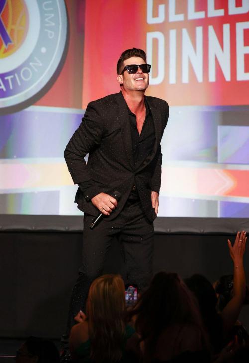 Robin Thicke Harold & Carole Pump Foundation Dinner, August 2025 1