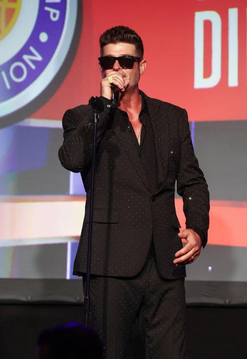 Robin Thicke Harold & Carole Pump Foundation Dinner, August 2025 3