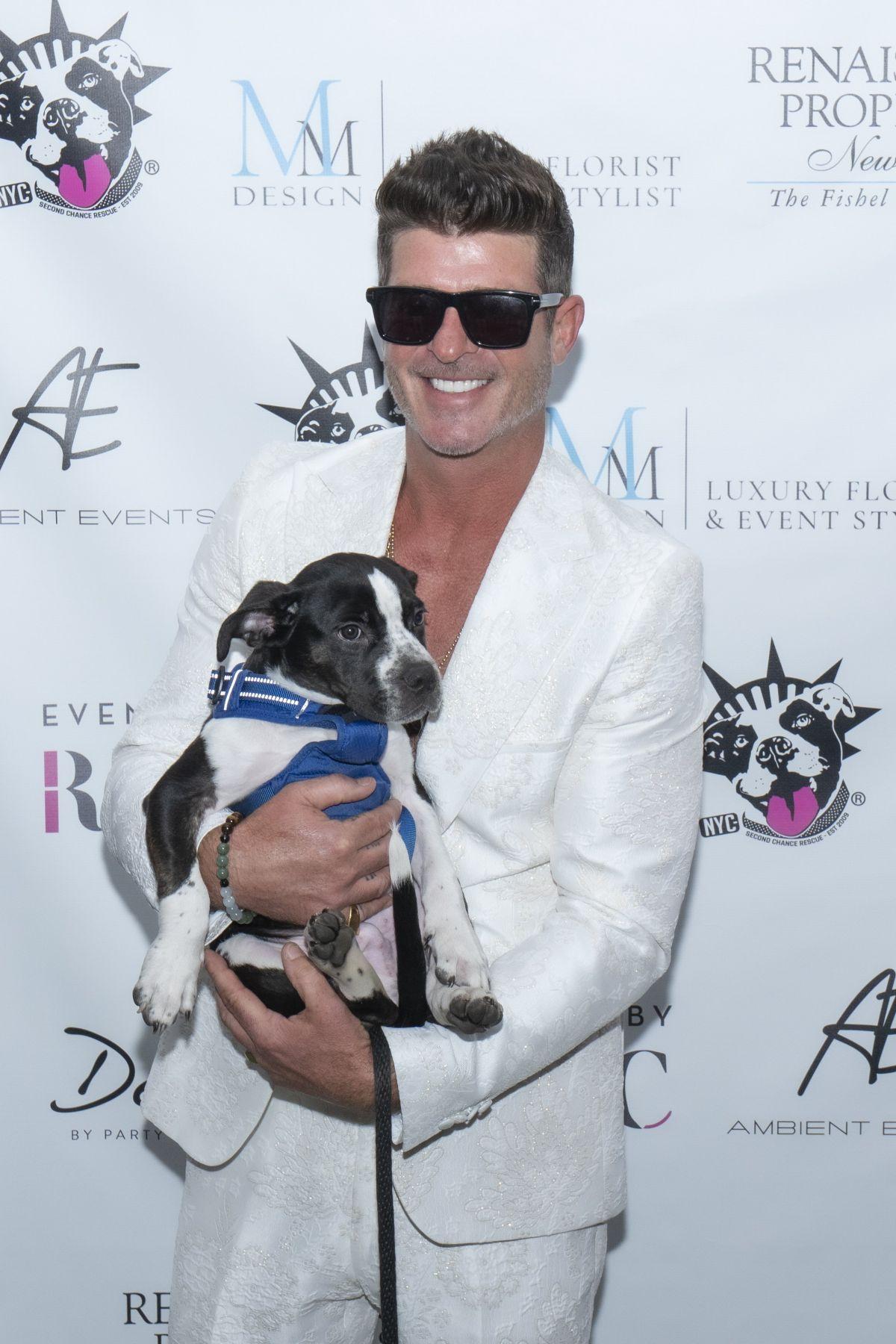 Robin Thicke NYC Second Chance Rescue Concert, August 2025
