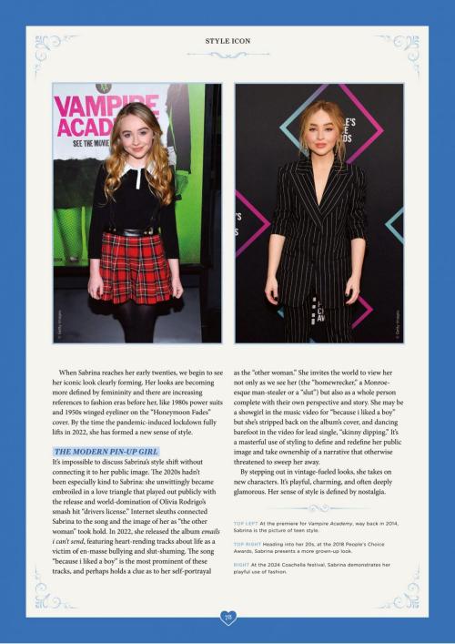 Sabrina Carpenter Story feature, August 2025 29