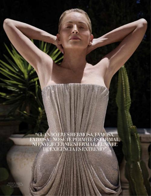 Sharon Stone Harper’s Bazaar Spain, September 2025