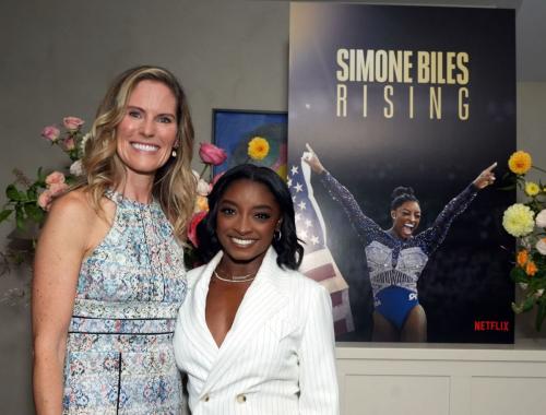 Simone Biles Netflix Rising Dinner West Hollywood, August 2025 4