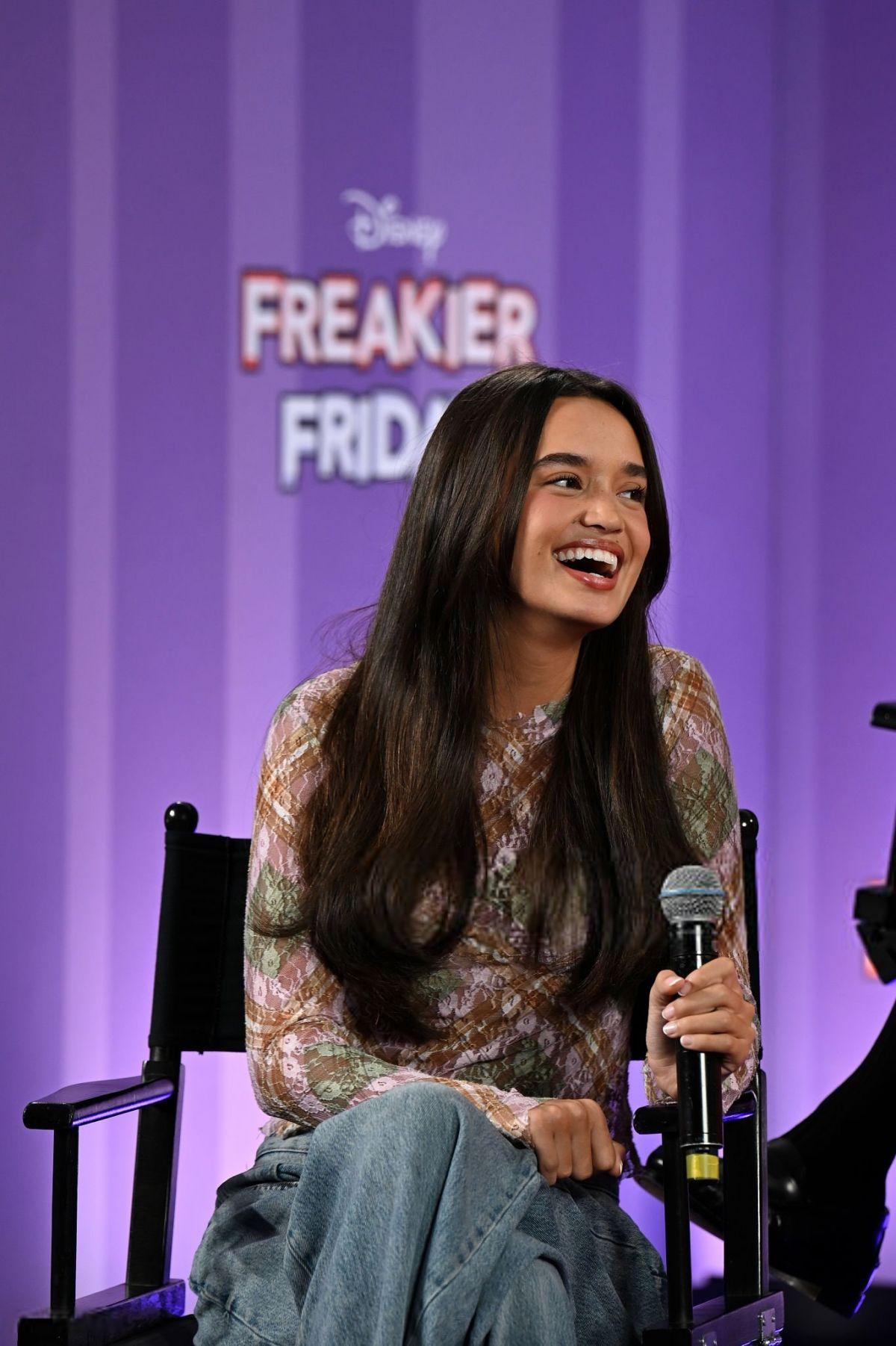 Sophia Hammons at Disney Q&A in London, August 2025