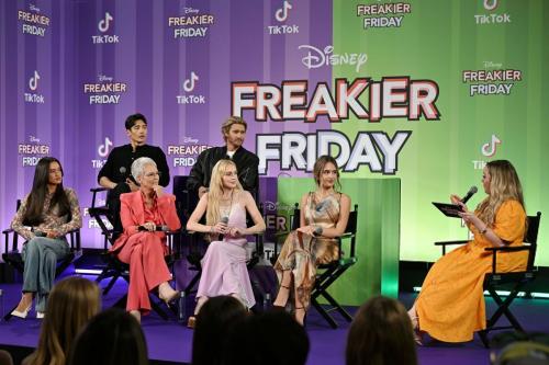 Sophia Hammons at Disney Q&A in London, August 2025 1