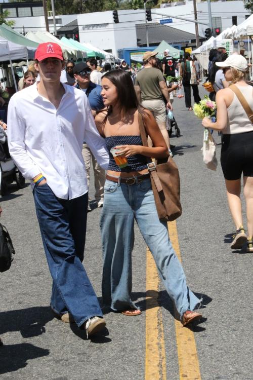 Sophia Hammons farmers market Studio City, August 2025