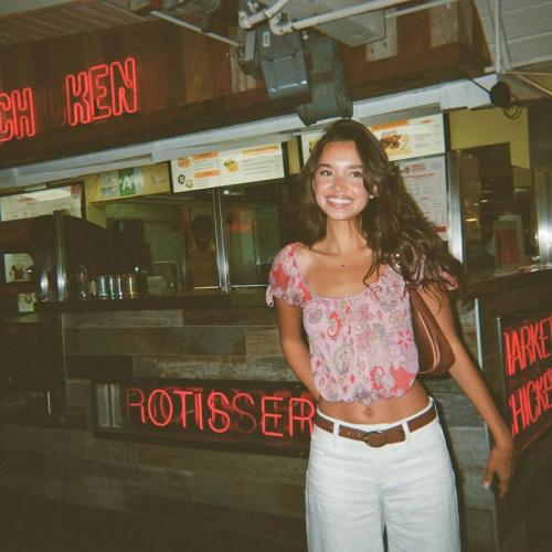 Sophia Hammons posts Instagram photos, August 2025