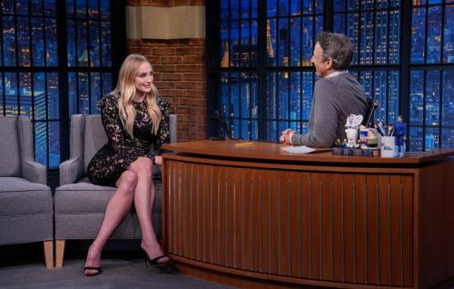 Sophie Turner Late Night with Seth Meyers, August 2025 1