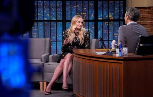 Sophie Turner Late Night with Seth Meyers, August 2025 4