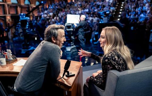 Sophie Turner Late Night with Seth Meyers, August 2025 5