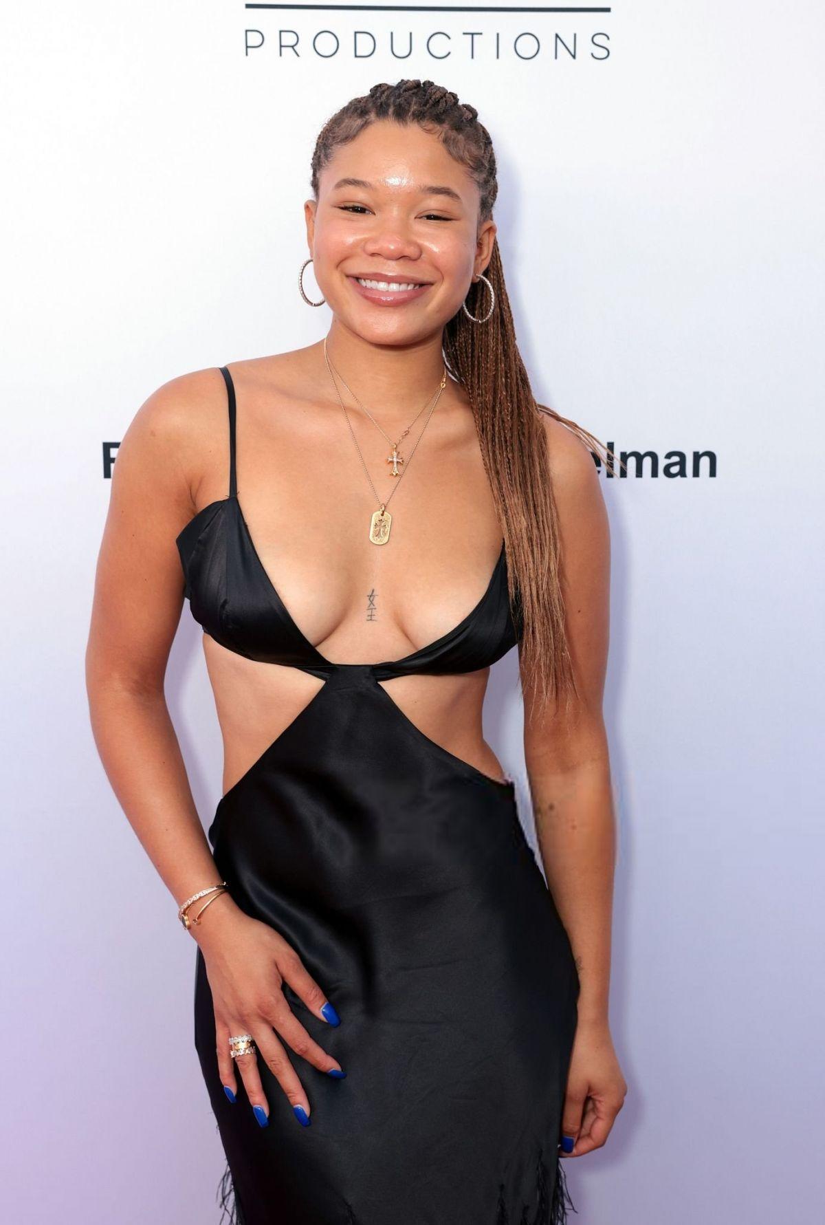 Storm Reid Harold & Carole Pump Dinner LA, August 2025