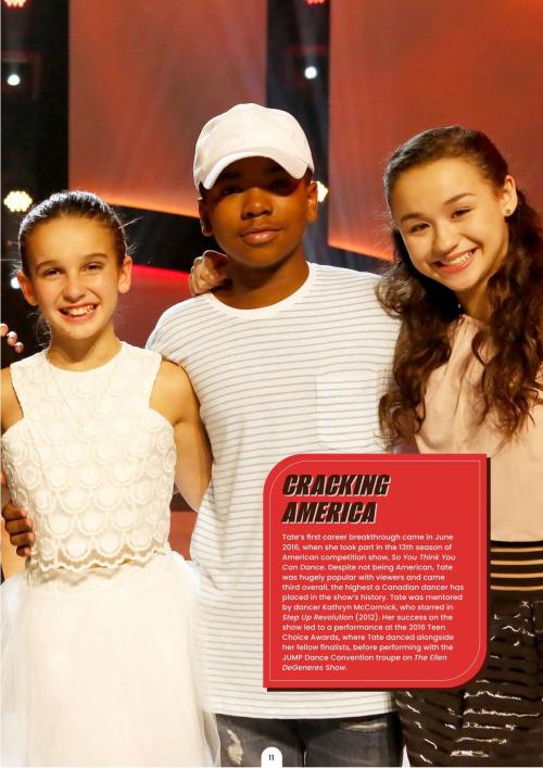 Tate McRae Ultimate Fan’s Guide book, 2025 58