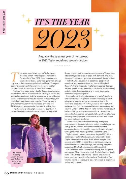 Taylor Swift in Taylor Swift Annual 2nd Edition, 2025 33