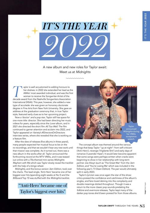 Taylor Swift in Taylor Swift Annual 2nd Edition, 2025 36