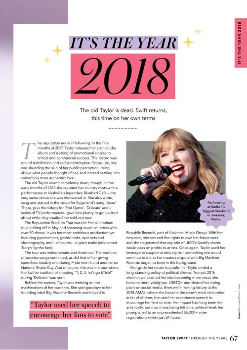 Taylor Swift in Taylor Swift Annual 2nd Edition, 2025 52