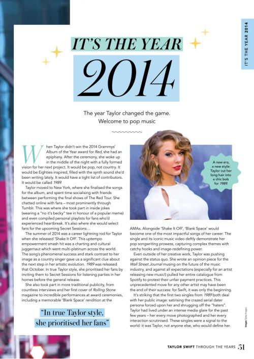 Taylor Swift in Taylor Swift Annual 2nd Edition, 2025 68