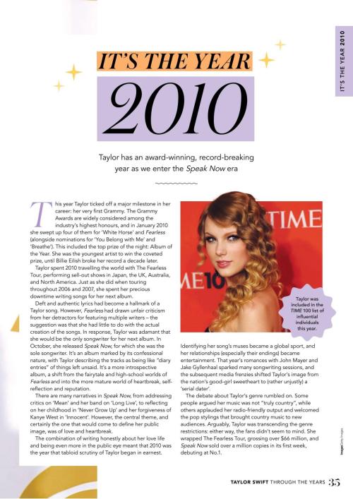 Taylor Swift in Taylor Swift Annual 2nd Edition, 2025 84