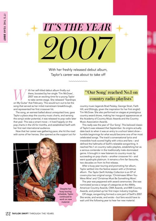 Taylor Swift in Taylor Swift Annual 2nd Edition, 2025 97