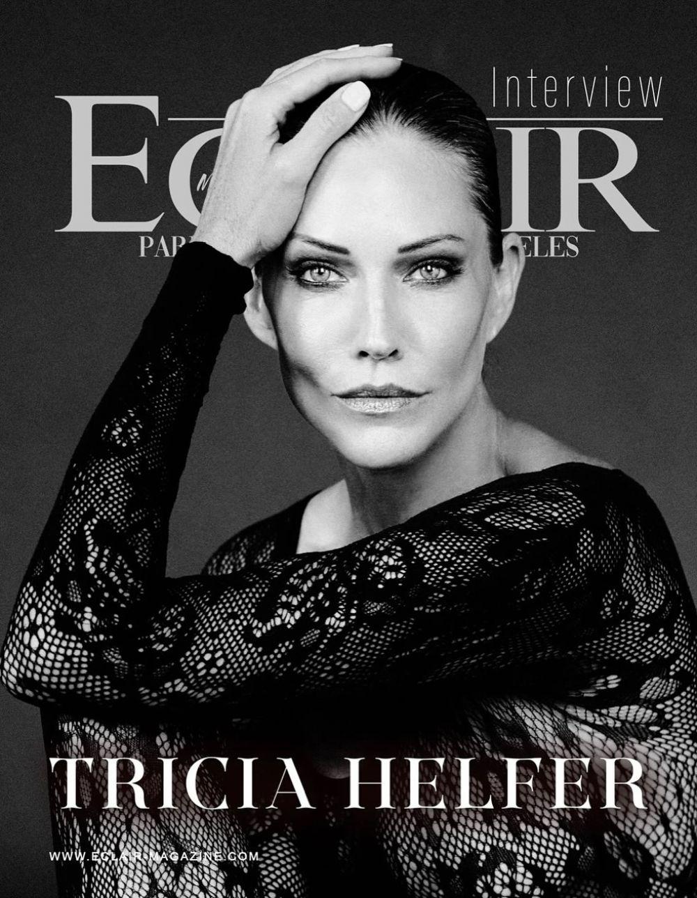 Tricia Helfer Eclair Magazine Feature, August 2025