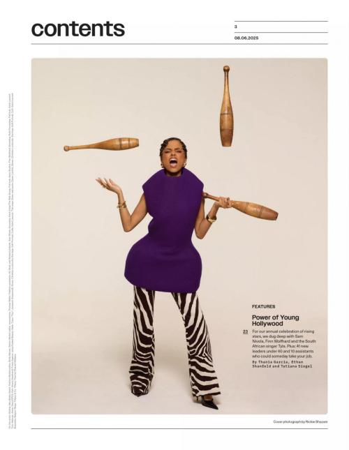Tyla Variety Magazine Feature, August 2025 6