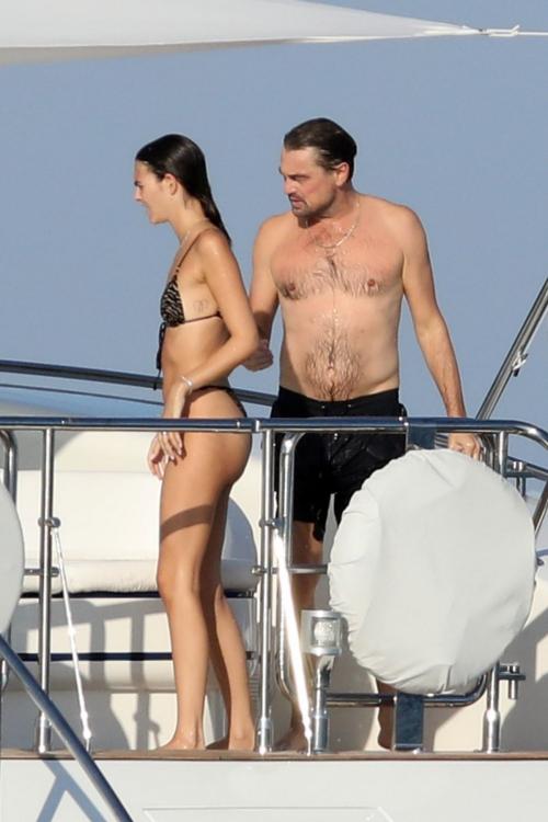 Vittoria Ceretti yacht with Leonardo DiCaprio, August 2025 2
