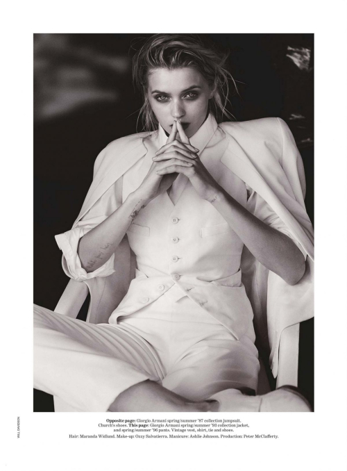 Abbey Lee for Vogue Australia, October 2025 1