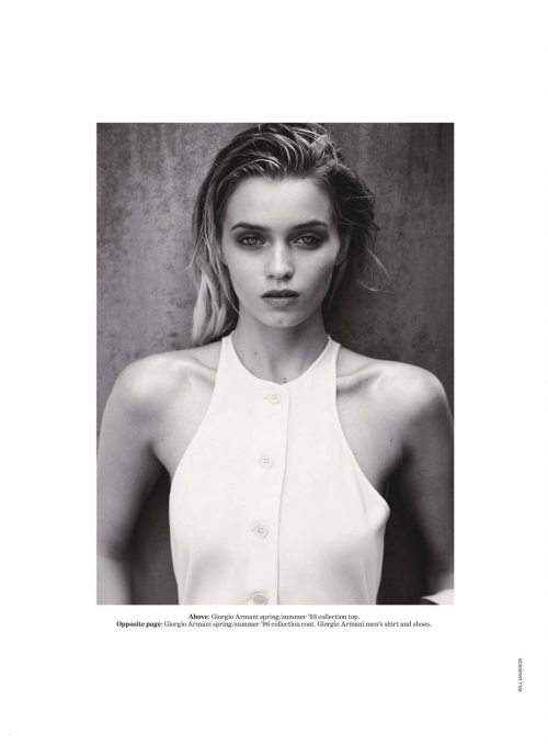 Abbey Lee for Vogue Australia, October 2025 3