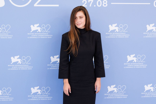 Adele Exarchopoulos at Chien 51 Photocall Venice Film Fest 1