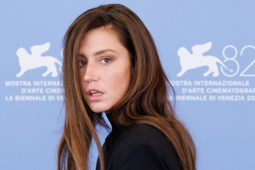 Adele Exarchopoulos at Chien 51 Photocall Venice Film Fest 2