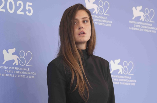 Adele Exarchopoulos at Chien 51 Photocall Venice Film Fest 4